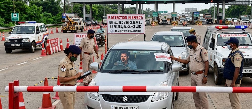 Odisha Tightens Crackdown on Uninsured Vehicles: RC Cancellation, Seizure Likely